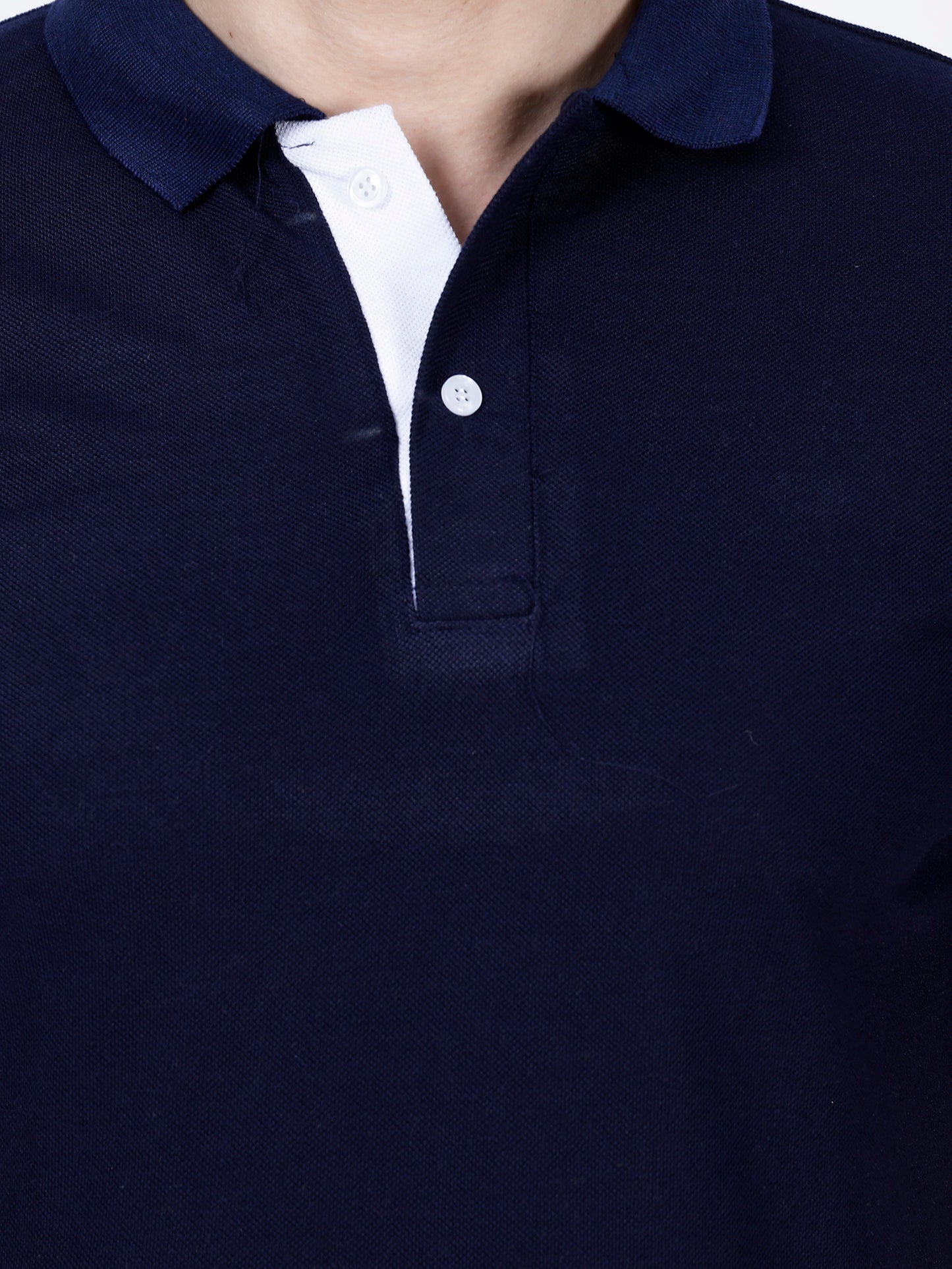 Rising Angel Premium Polo T-Shirt โ Navy Blue