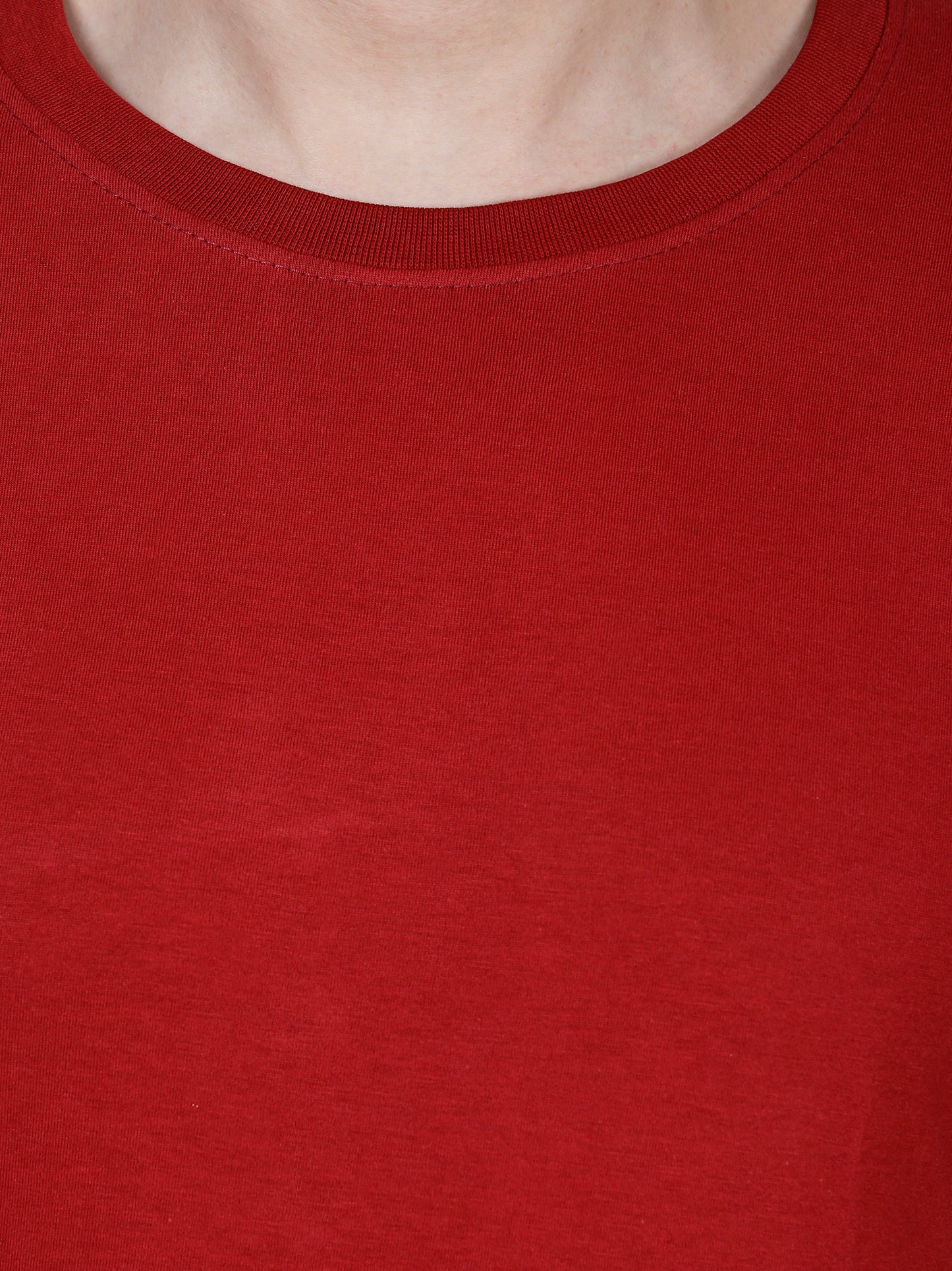 Rising Angel Premium Round Neck T-Shirt – Maroon