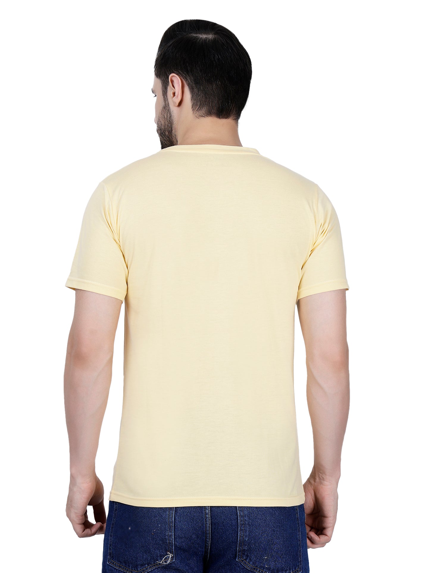 Rising Angel Premium Round Neck T-Shirt – Yellow
